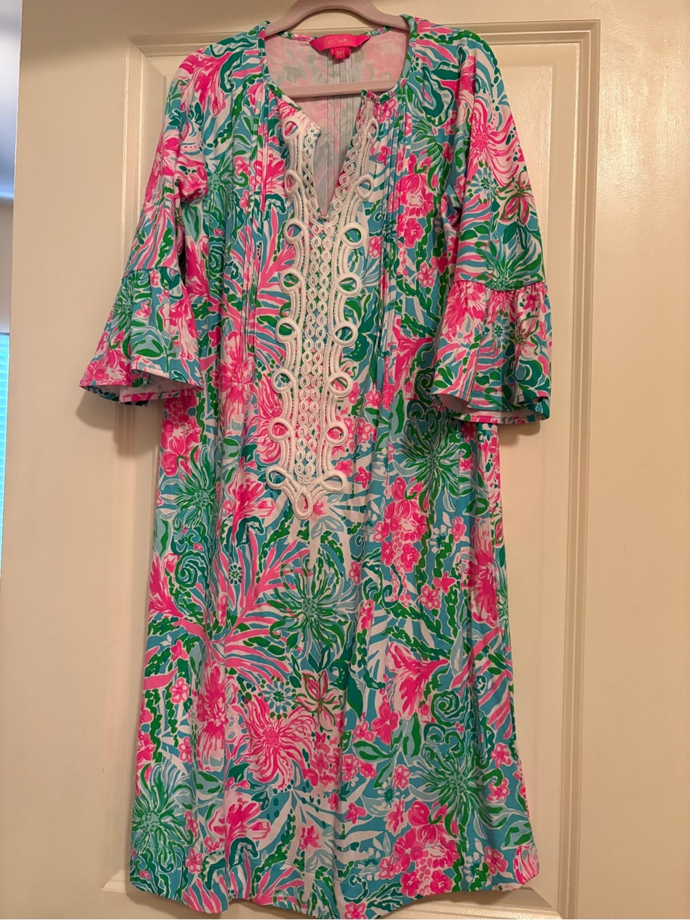 Lilly Pulitzer Pink, Green, and Blue Dress
